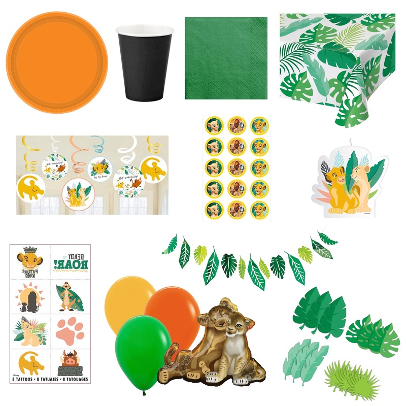 Deluxe Lion King Party Pack for 8