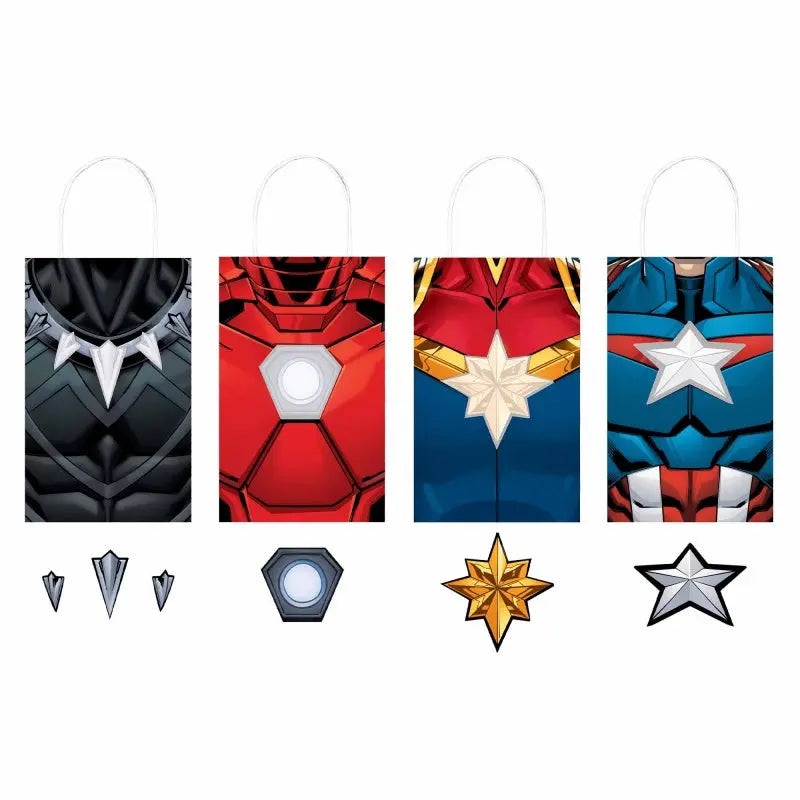 Marvel Avengers Powers Unite Treat Bag Kit - 8 Pkt