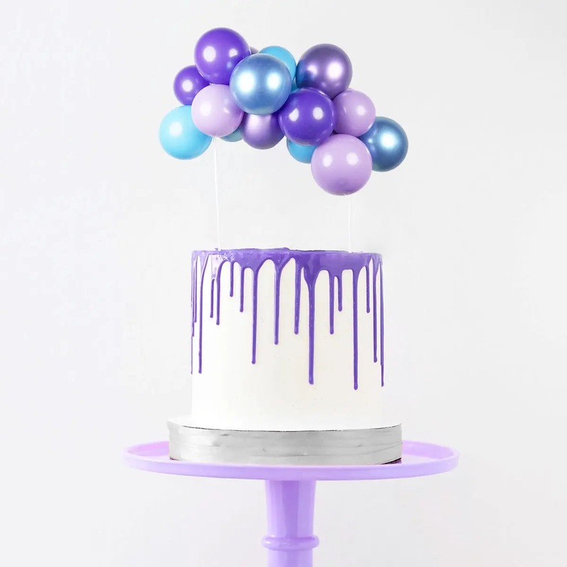 Mermaid Balloon Garland Cake Topper by Pop Balloons