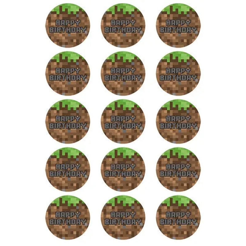 Minecraft Edible Cupcake Images