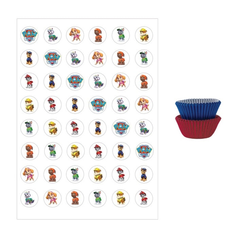Paw Patrol Cupcake Images + FREE cupcake Papers