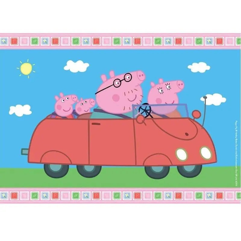 Peppa Pig Edible Cake Image - A4 Size