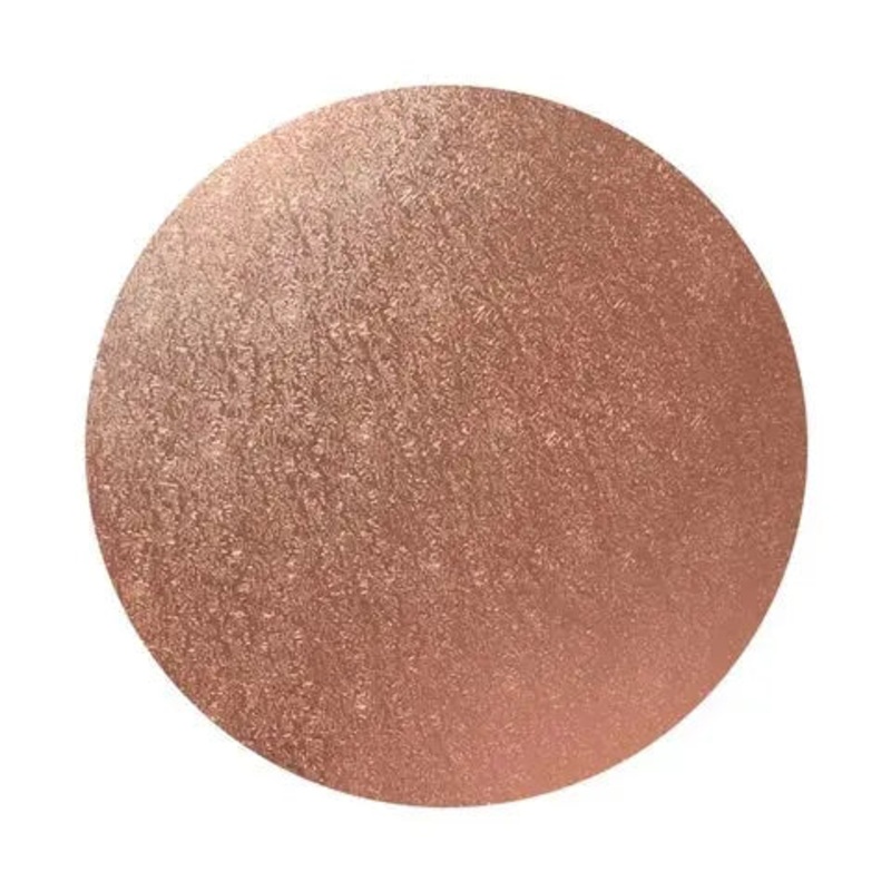Round Rose Gold Cake Board - 20cm/8in