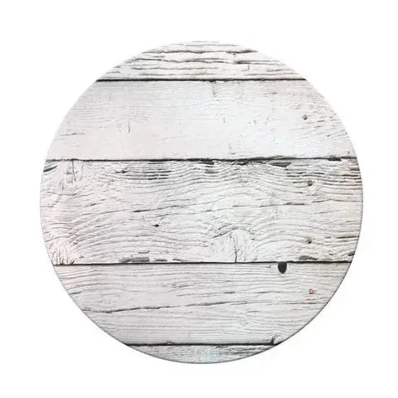 Round Timber Design Cake Board - 30cm/12in