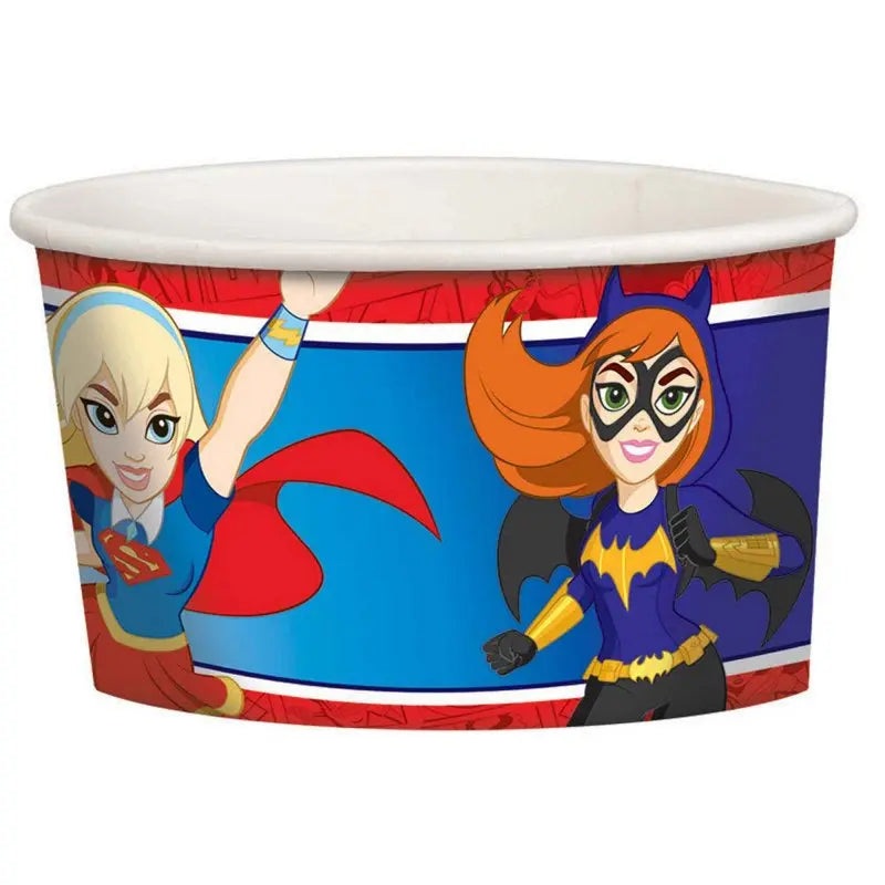 Super Hero Girls Treat Cups - 8 Pkt