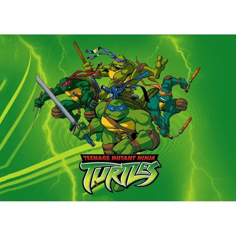 Teenage Mutant Ninja Turtles Edible Cake Image - A4 Size