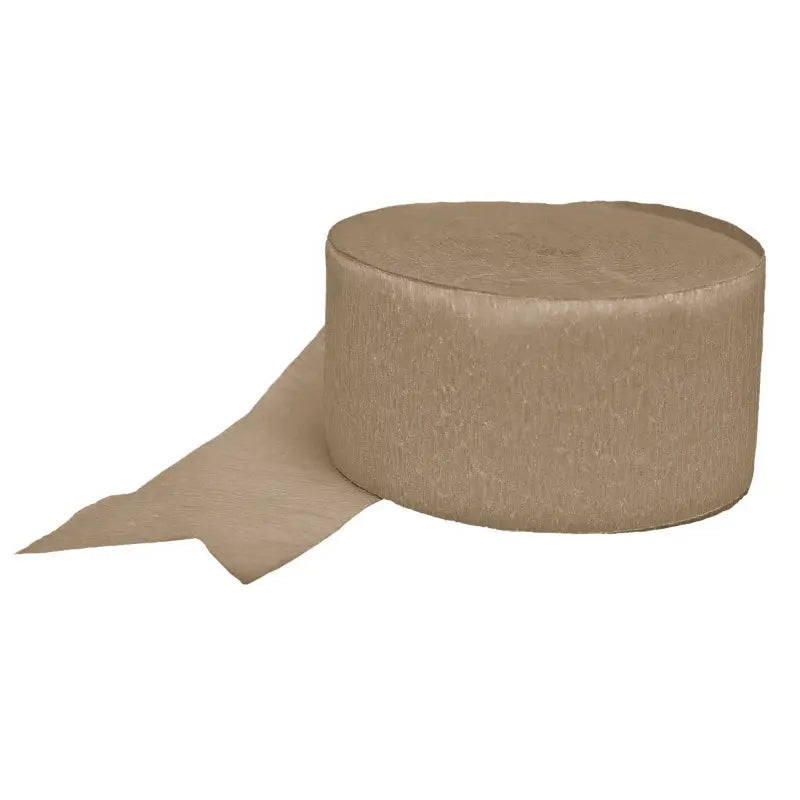 White Sand Crepe Streamer