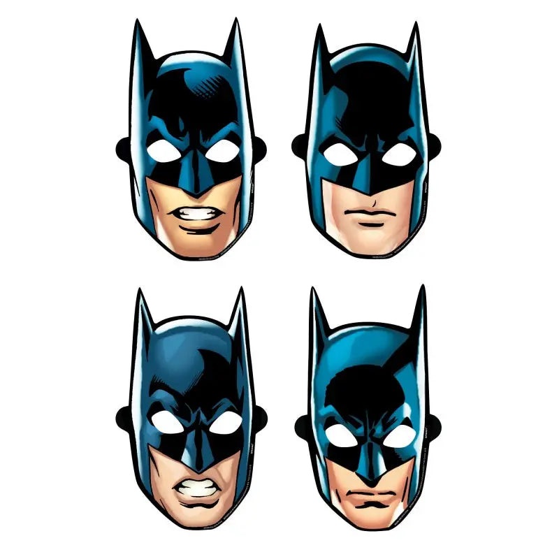 Batman Heroes Unite Masks - 8 Pkt