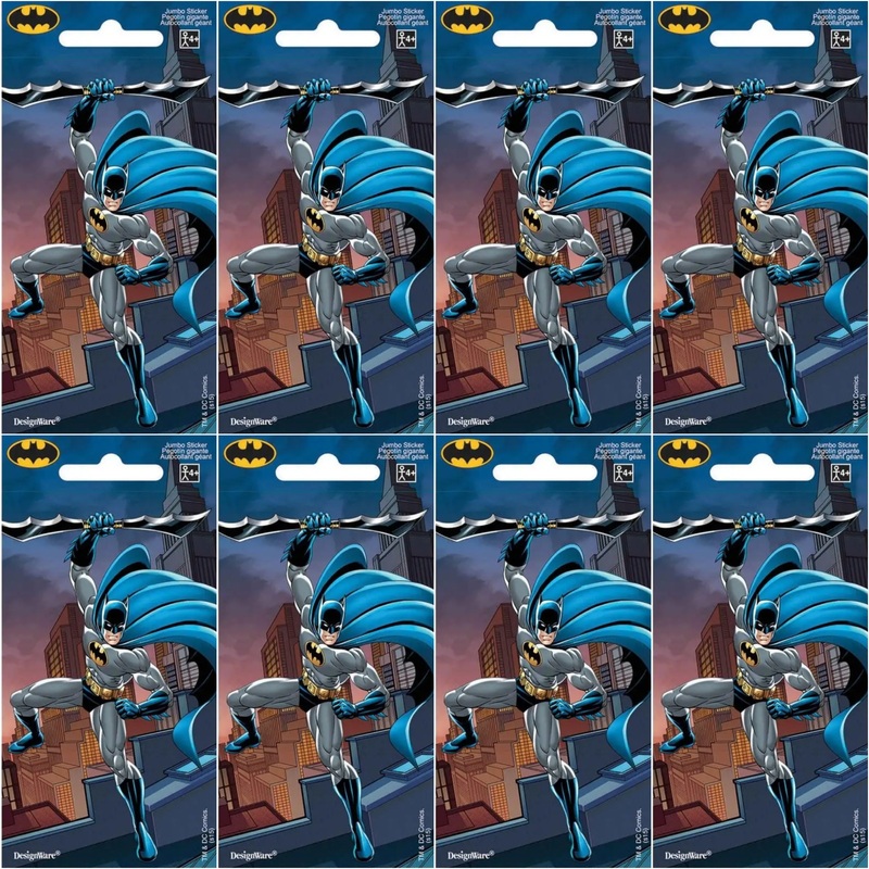 Batman Jumbo Sticker - 8 Pkt
