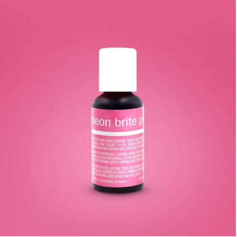 Chefmaster Liqua Gel - Neon Brite Pink 20g