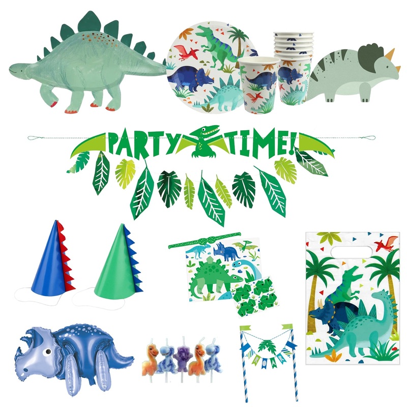 Deluxe Dinosaur Roar Party Pack for 8
