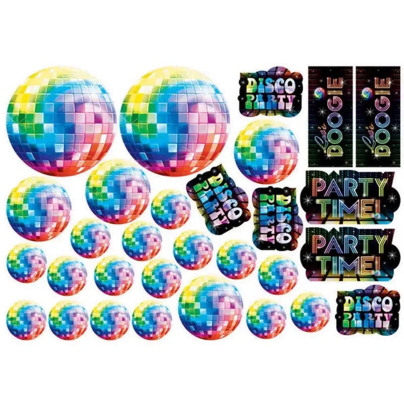 Disco Fever Cutout Decorations