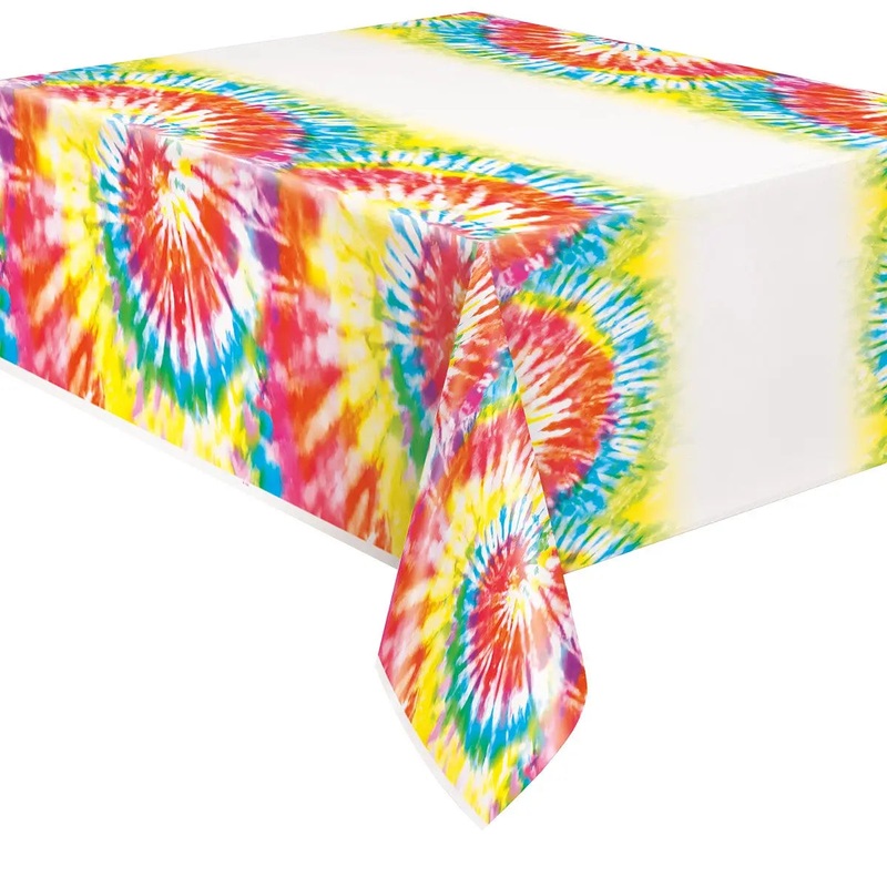 Groovy Tie Dye Tablecover