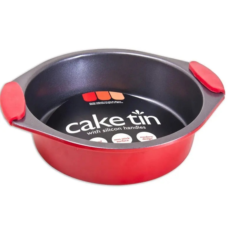 Round Silicone Handle Cake Tin 20cm/8"