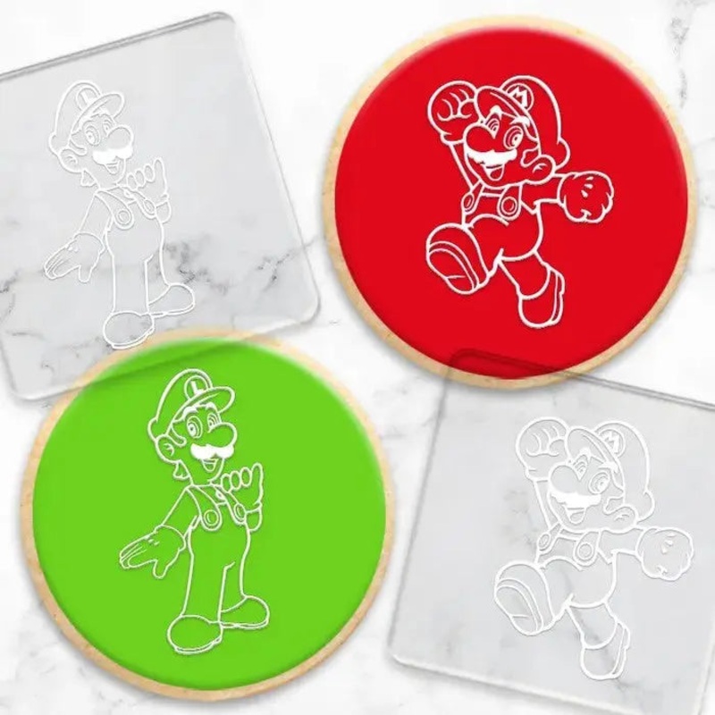 Super Mario Brothers Debosser Stamps