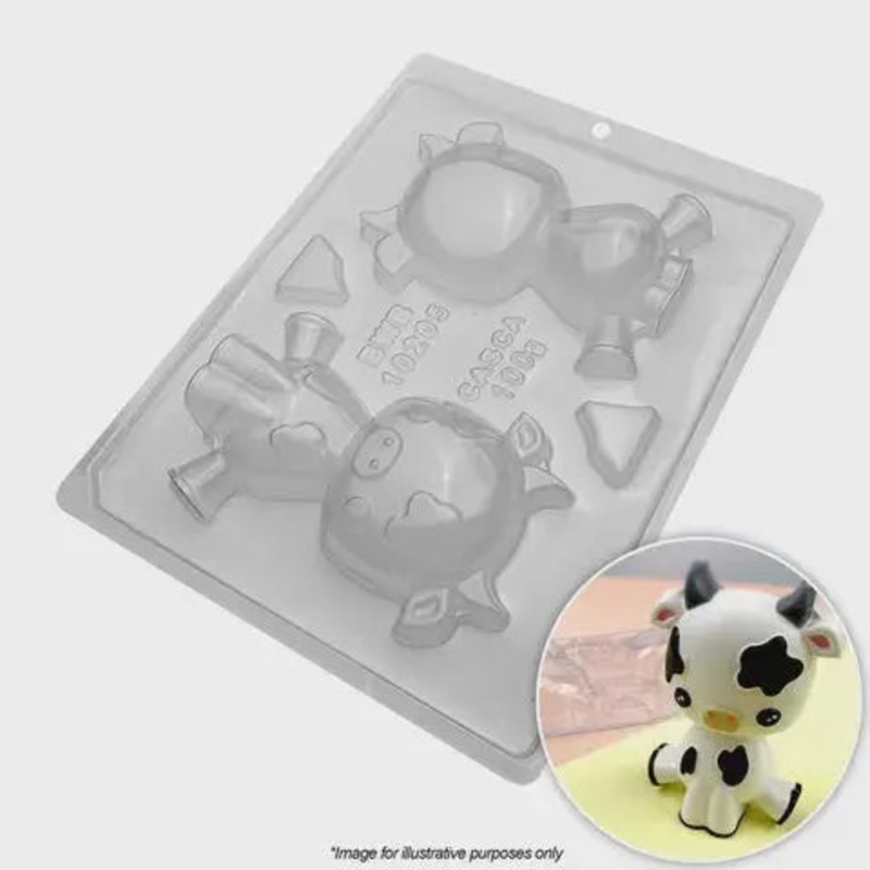 3 Piece Cow Mould