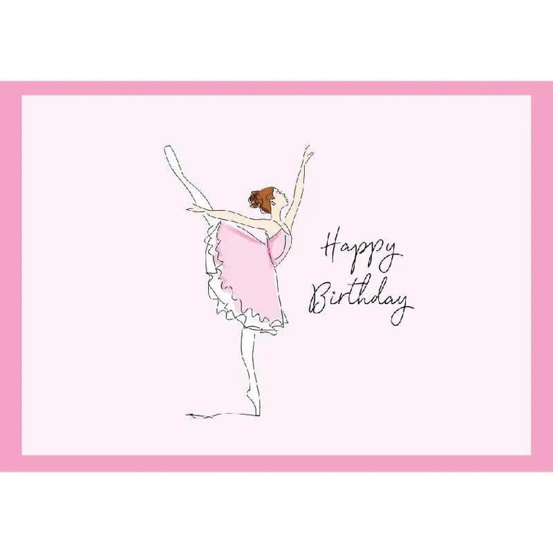 Ballerina Twinkle Toes Edible Cake Image - A4 Size