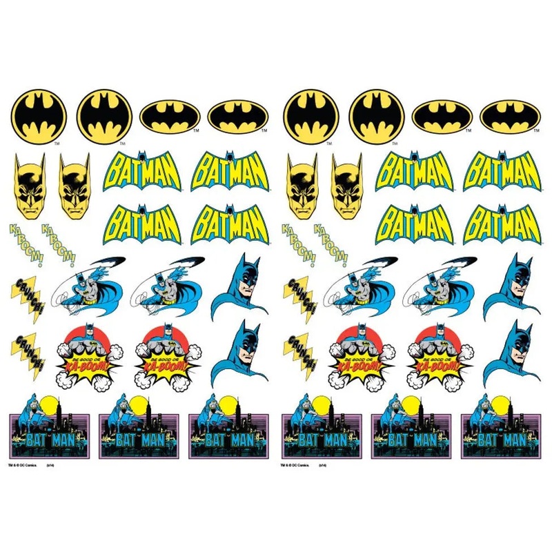 Batman Edible Icons