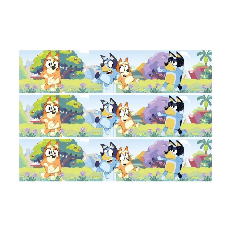 Bluey Cake Strip Edible Images