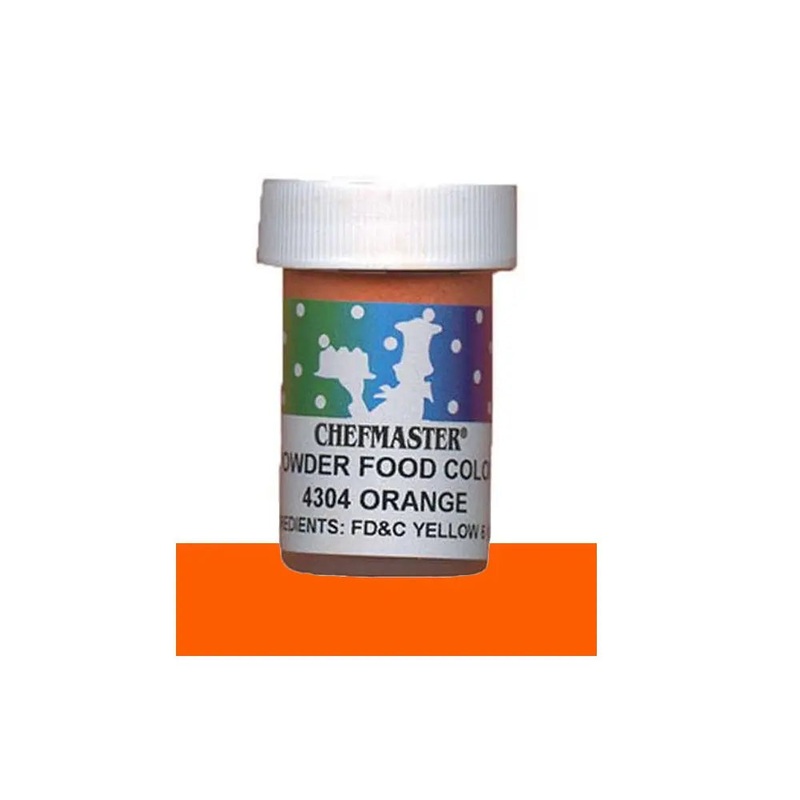 Chefmaster Orange Powder Food Colour - 3g