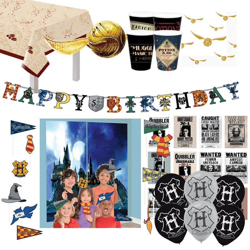 Harry Potter Premium Party Pack for 8 - SAVE 25%