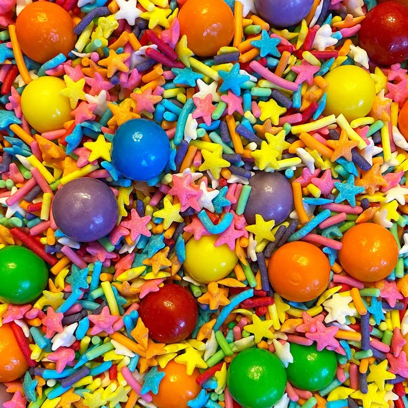 Rainbow Bubblegum Pop Sprinkle Medley