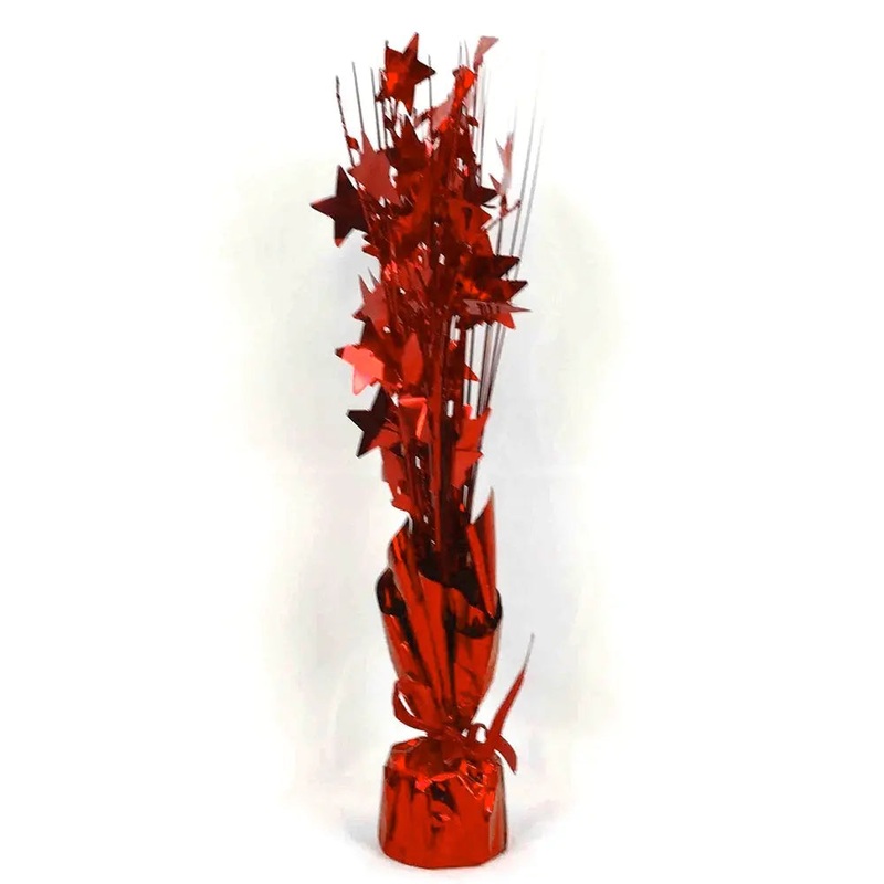 Red Table Centrepiece or Balloon Weight