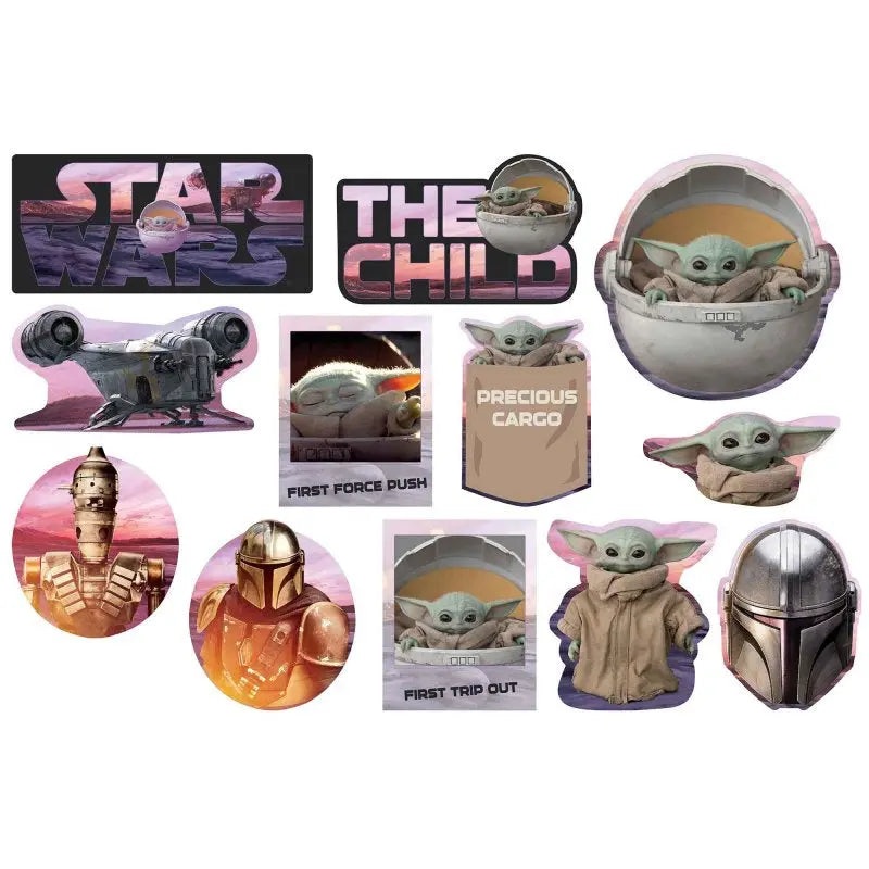 The Mandalorian Star Wars Cutout Decorations