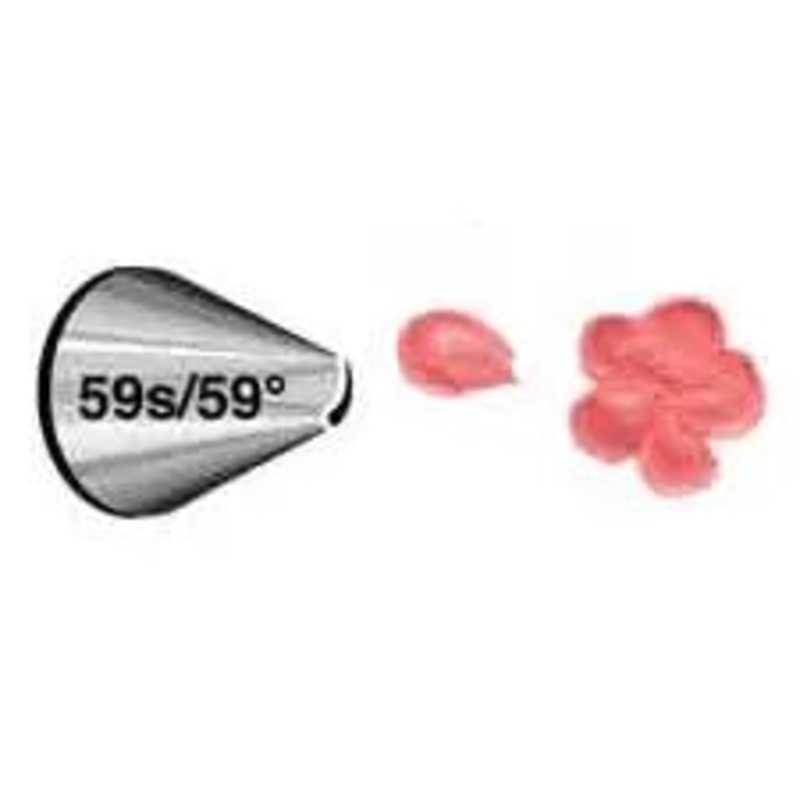 #59/59s Drop Flower Decorating Tip