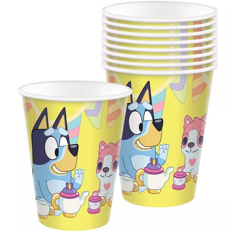 Bluey Cups - 8 Pkt