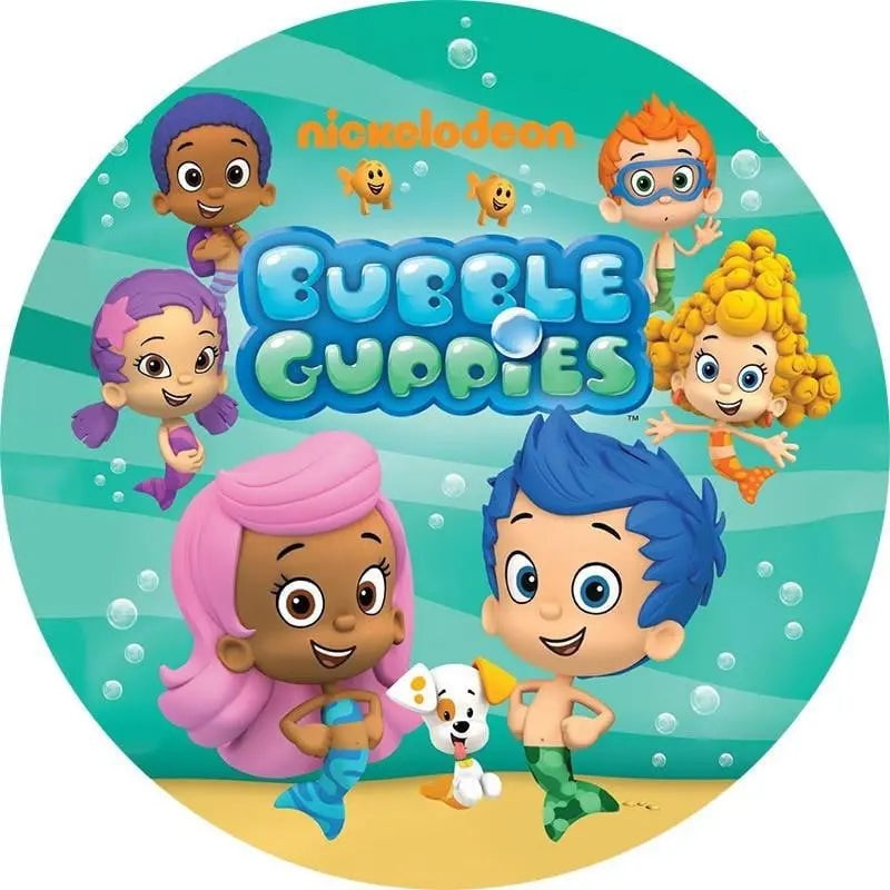 Bubble Guppies Edible Cake Image
