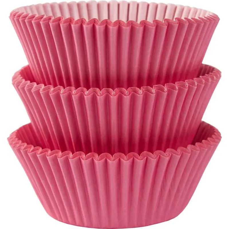 Bubblegum Pink Cupcake Cases - 72 Pkt