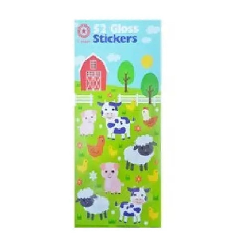 Farm Animals Stickers WEB5659