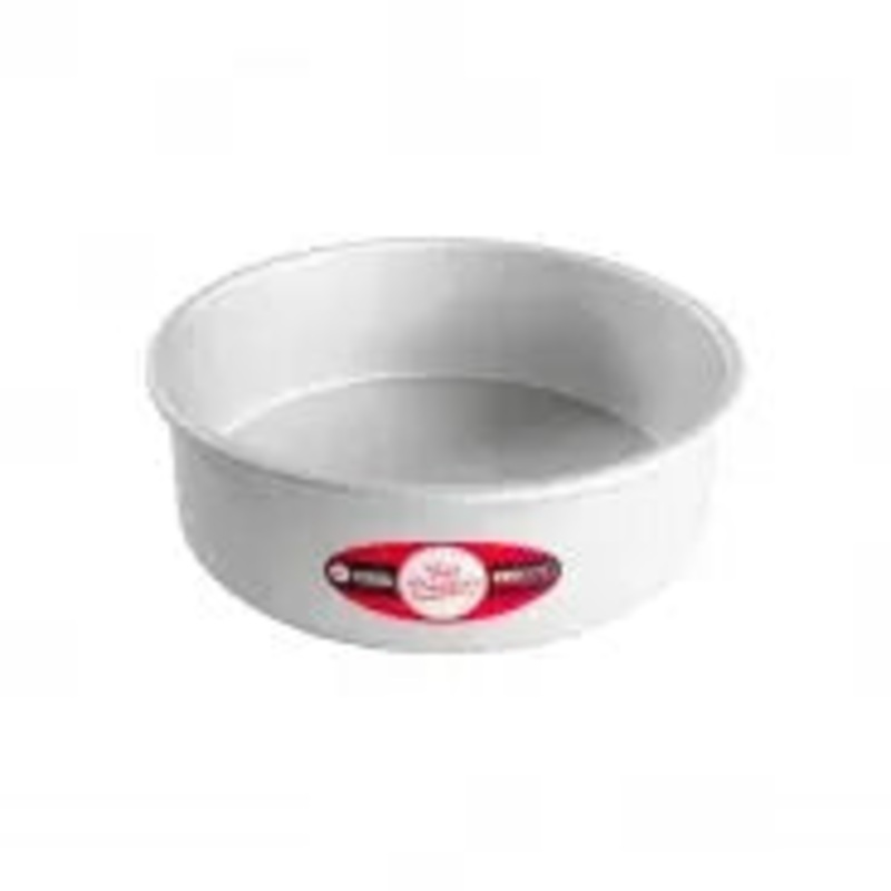 Fat Daddio's Round Cake Tin Solid Bottom 10"x 3"
