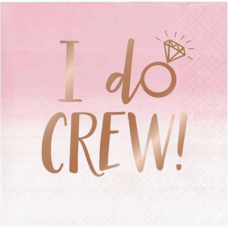 Ros All Day I Do Crew Napkins - Beverage 16 Pkt