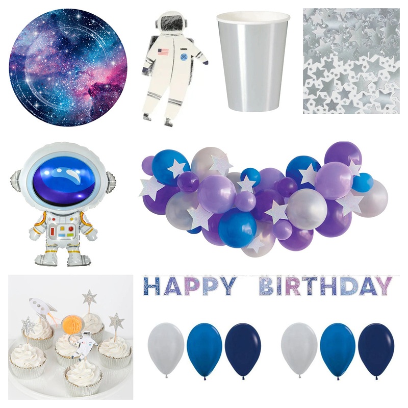 Space Party Pack for 8 - SAVE 20%