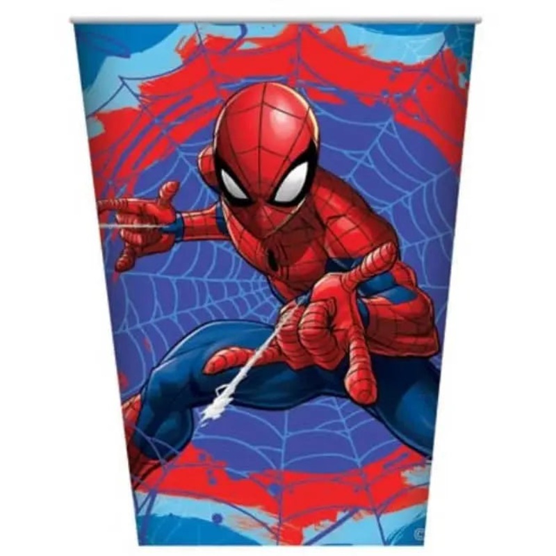 Spiderman Cups - 8 Pkt