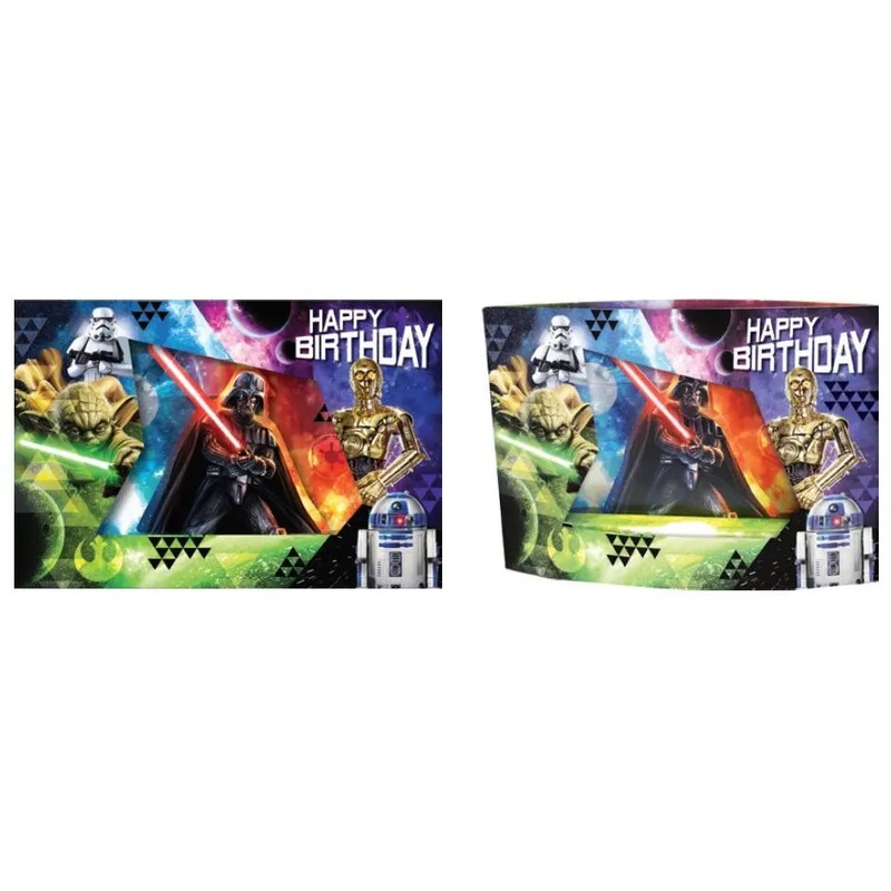 Star Wars Birthday Card - Paper Pop up Card