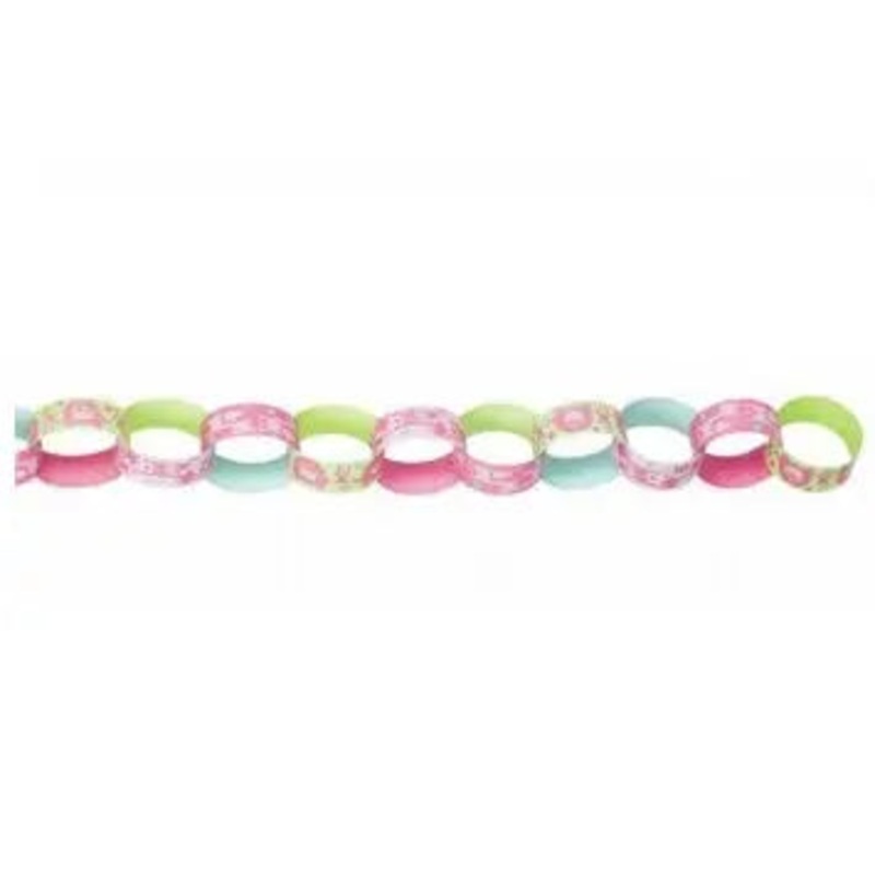 Wild Girl 1st Birthday Chain Link Garland