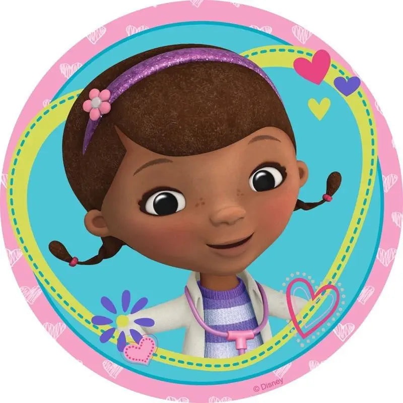 Doc McStuffins Edible Cake Image