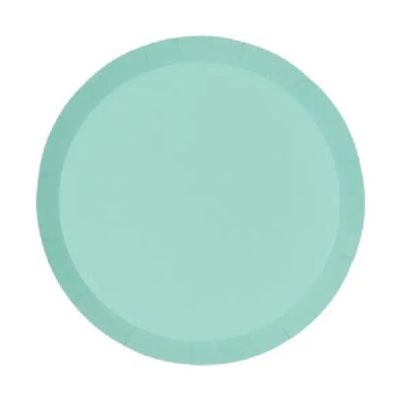 Five Star Mint Green Plates - Dinner 20 Pkt