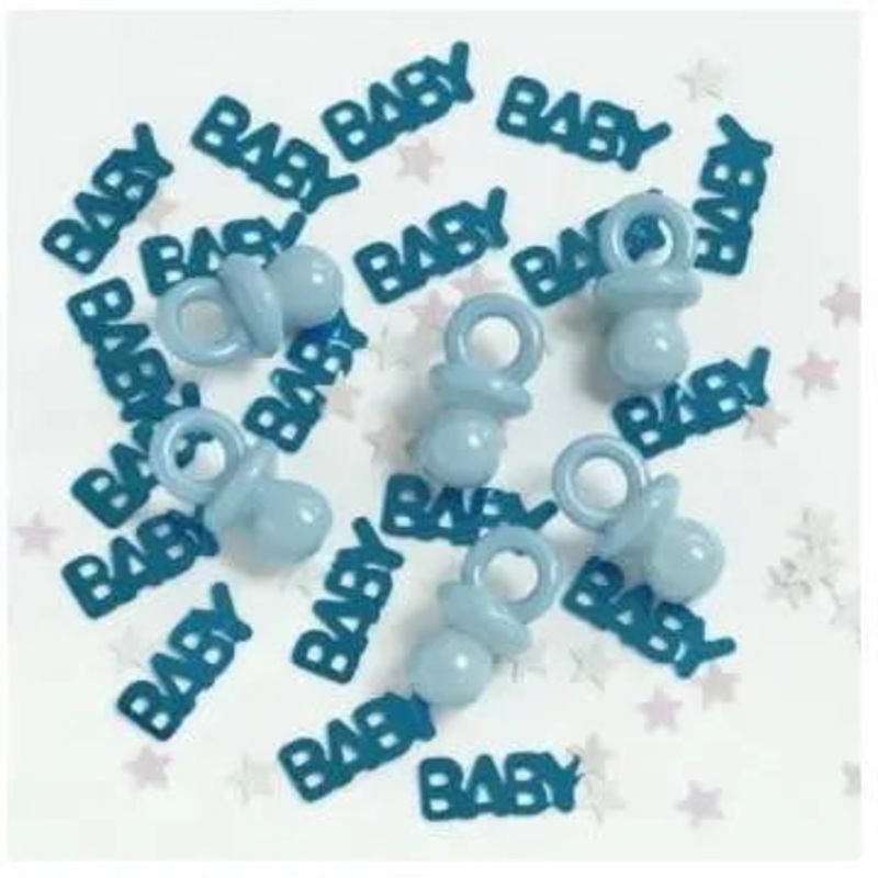 Its a Boy Pacifier Confetti