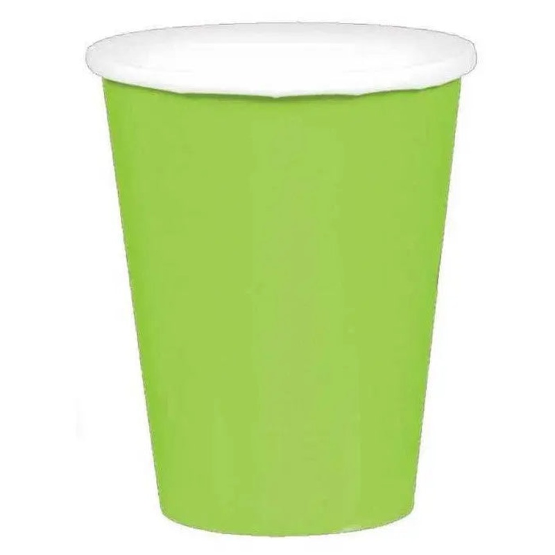 Kiwi Green Cups - 20 Pkt