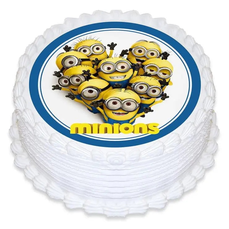 Minion Edible Cake Image