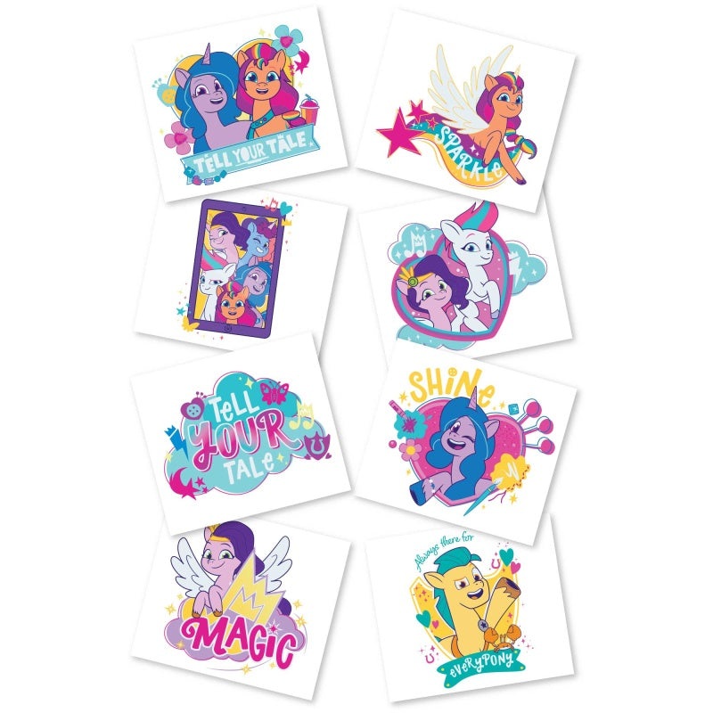 My Little Pony Tell Your Tale Tattoos - 8 Pkt