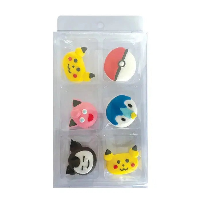 Pokemon Icing Decorations - 6 Pkt