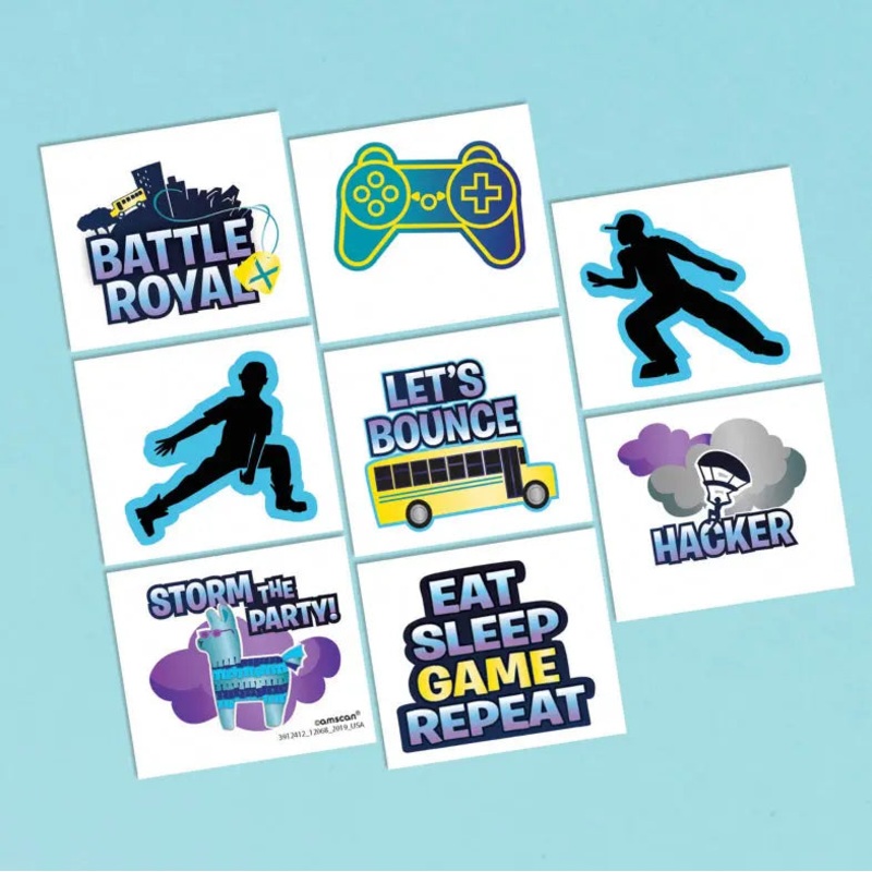 Battle Royal Tattoos - 8 Pkt