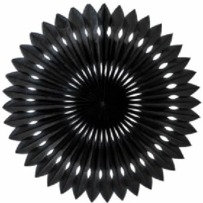 Black Hanging Fan 24cm