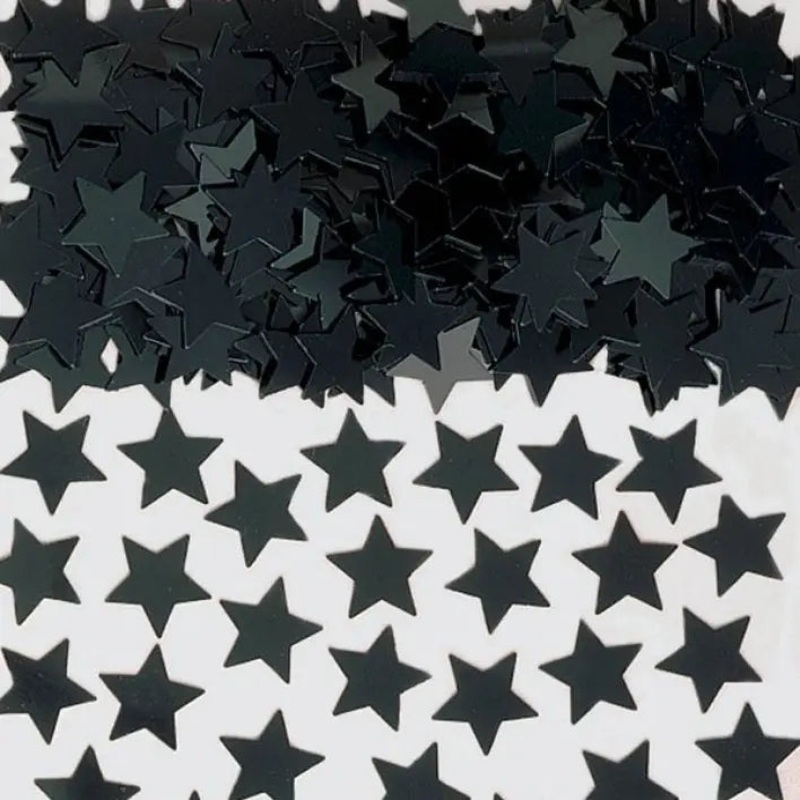Black Star Confetti 7g