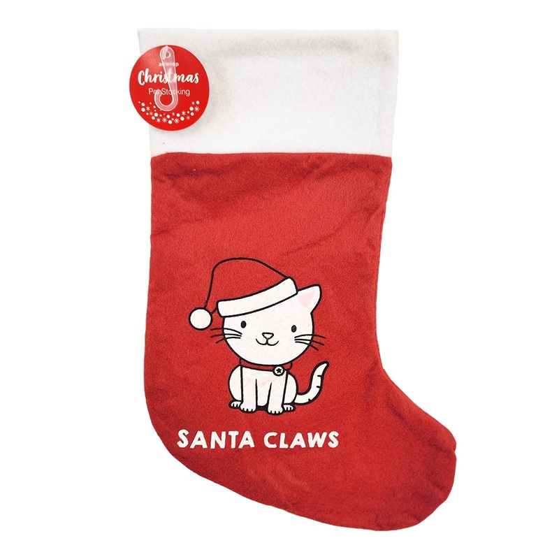 Cat Christmas Stocking